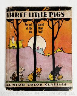 Seven Vintage Children's Books Including Tippity-Flippitts by Edith B. Davidson 