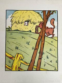 Seven Vintage Children's Books Including Tippity-Flippitts by Edith B. Davidson 