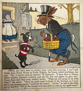 Seven Vintage Children's Books Including Tippity-Flippitts by Edith B. Davidson 