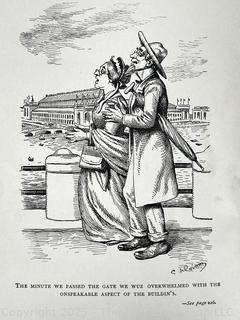 1893 Book Titled Samantha At The World’s Fair Hardback Book By Josiah Allen’s Wife