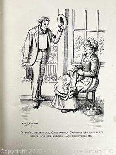 1893 Book Titled Samantha At The World’s Fair Hardback Book By Josiah Allen’s Wife