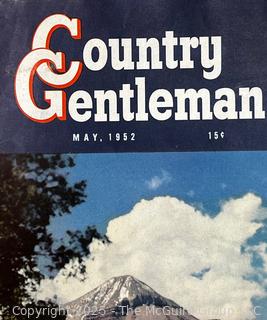 Two Issues from 1952 of "Country Gentleman" Magazines