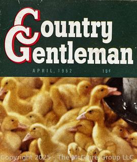 Two Issues from 1952 of "Country Gentleman" Magazines