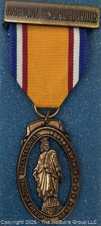 Boy Scouts of America (BSA) Bicentennial Trail of Freedom Medal 1776-1976 With Pin Back Ribbon.