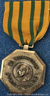 Washington State Guard WWII Service Medal and Ribbon