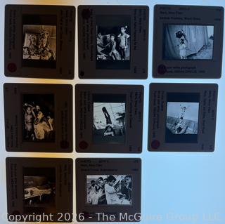 Nine (9) B&W Slides