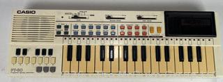 Casio PT-80 32-Key Mini Synthesizer, Missing Cord