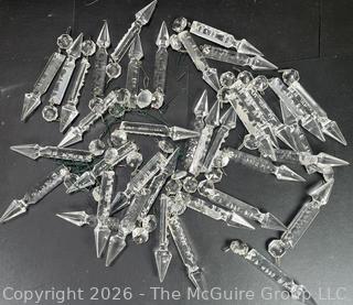 Collection of Chandelier Prisms and Lusters