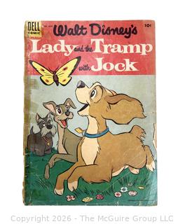 Walt Disney's Lady And The Tramp With Jock No. 629. Dell Publishing Co., 1955.