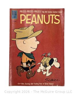 Comic Book: PEANUTS No. 10, October 1961. Cover Art by Charles M. Schulz. Dell Publishing Co.