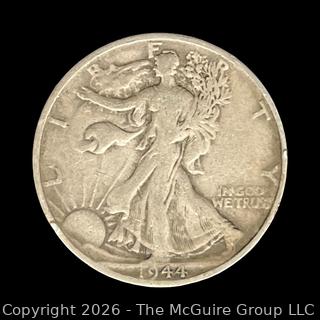 1944-S US Walking Liberty Half-Dollar Silver Coin