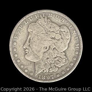1897-O US Morgan Head 1$ Silver coin 