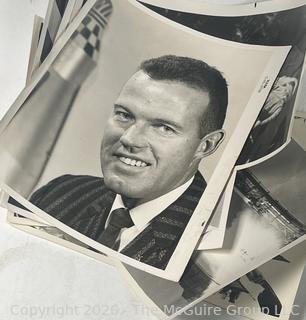 Selection of NASA Press Release Photos, 8x10 BW of NASA Mission w/ Cooper, Grissom, Aldrin, Lovell and Glenn
