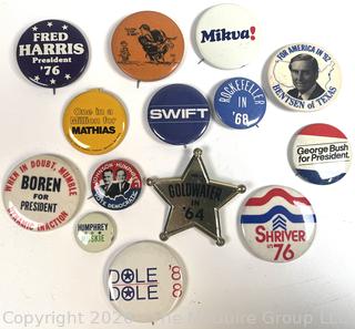 Grouping of US Political Pinbacks