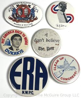 Grouping of US Political Pinbacks