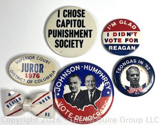 Grouping of US Political Pinbacks