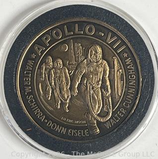 1968 Apollo VII Medallion, NASA First Crewed Flight