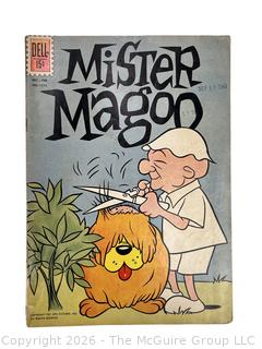 Comic Book: Mister Magoo, No. 1235. Dec-Feb 1962. Dell Publishing Co. Cover Detached