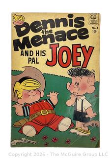 Dennis The Menace And His Pal Joey, No. 1. Hallden Fawcett Publications Inc., 1961.  Comic Book