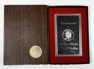1973 US Proof Eisenhower Dollar in Original Packaging