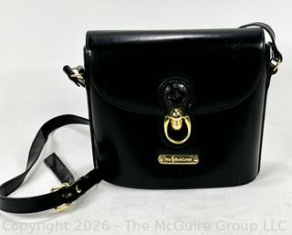 Polo by Ralph Lauren Black Leather Crossbody Bag