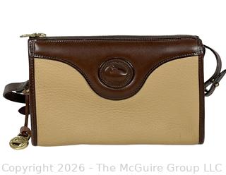 Dooney & Bourke Brown Pebble Leather Crossbody Handbag, New Without Tags