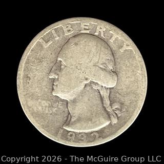 1932 Silver Quarter