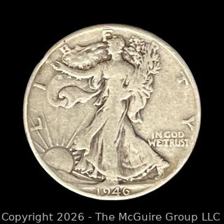 1946 Walking Liberty Half Dollar Coin