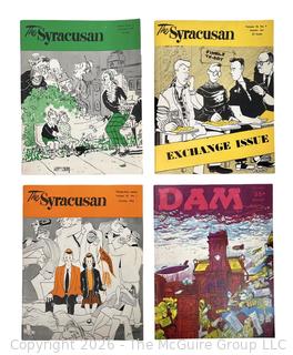 Four (4) Magazines from Syracuse University, 1956 & !957