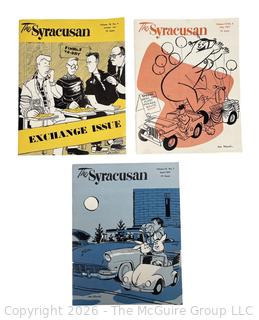 Three (3) Magazines from Syracuse University, !957