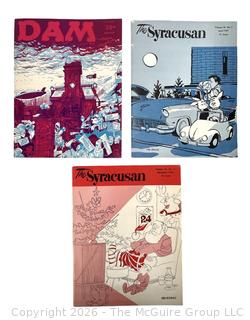Three (3) Magazines from Syracuse University, 1956 & 1956
