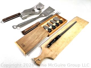 Group of Cooking and Serving Utensils