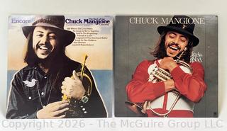 Two (2) Chuck Mangione Vinyl LP Record Albums
