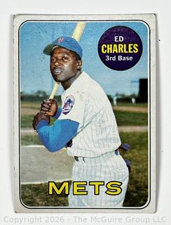 1969 Topps #245 Ed Charles Baseball Card