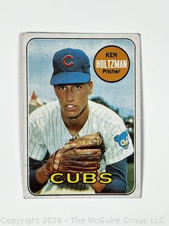 1968 Topps #60 Ken Holtzman Baseball Card
