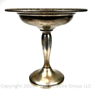 Weighted Sterling Silver Pedestal Dish by Alvin 