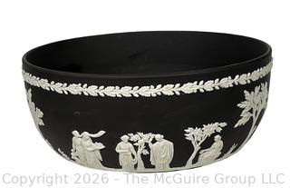 Wedgwood Black Jasperware Sacrifice Bowl 