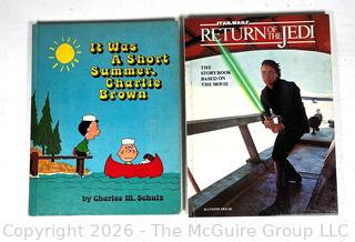 Star Wars Return Of The Jedi Storybook 1983 and It Was A Short Summer, Charlie Brown 1972.