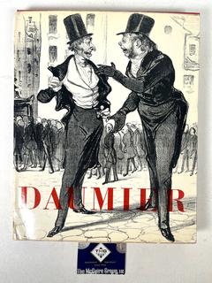 Honore Daumier Oversized Book of 240 Lithographs