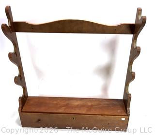 Wood Wall Mount Gun Rack