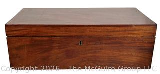 Wooden Parquetry Inlaid Travel Writing Slope 