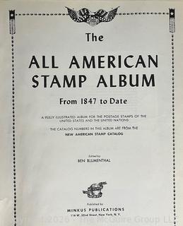 The All American Stamp Album (90 album pages photographed in the gallery)