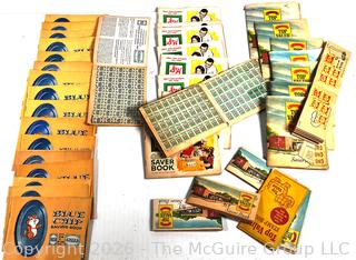 Collection of Savings Stamp Booklets