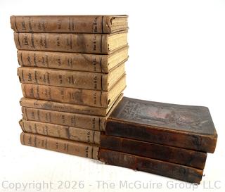 Twelve (12) Volumes of Little Journeys to the Homes of the Great by Elbert Hubbard, The Roycrofters 1916