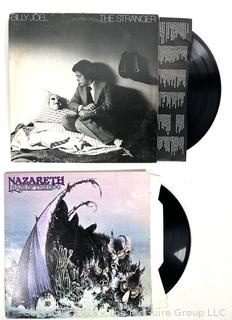 Two (2) Vinyl LP Record Albums: Billy Joel and Nazareth