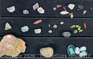 Collection of Rocks, Fossils and Gemstones