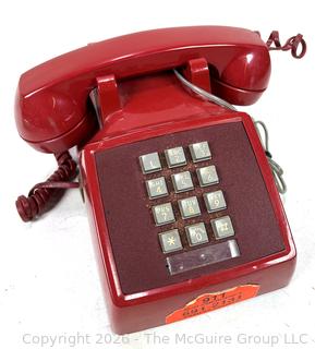 Red Bell System Touch Tone Telephone