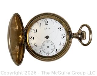 Elgin National Pocket Watch in Gold Plated Case. SN# Movement 11290476 