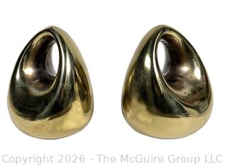 Two (2) Ben Seibel Orb Bookends, Jenfred-Ware