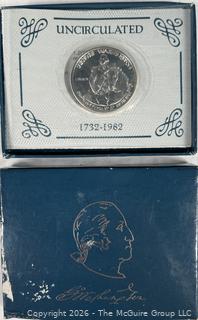 1982 George Washington Half Dollar 250th Anniversary Commemorative 90% Silver Coin